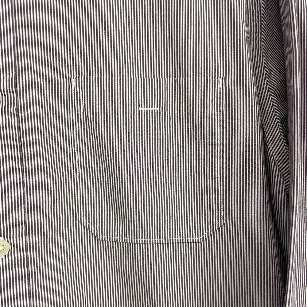 BANANA REPUBLIC Men's EUC Striped Button-Down Long Sleeve | Size‎ XL